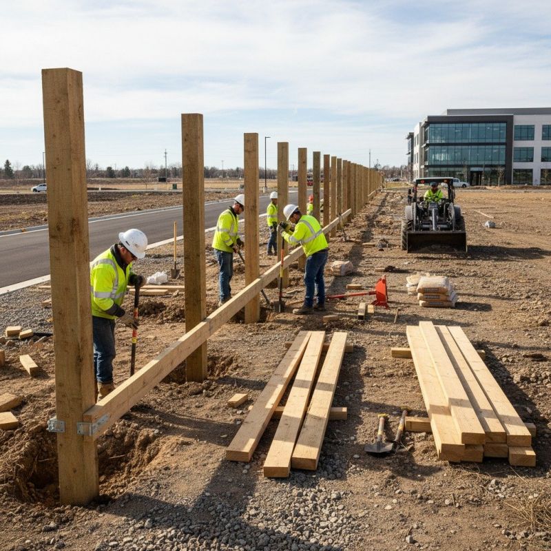 Boundary Fence Installation